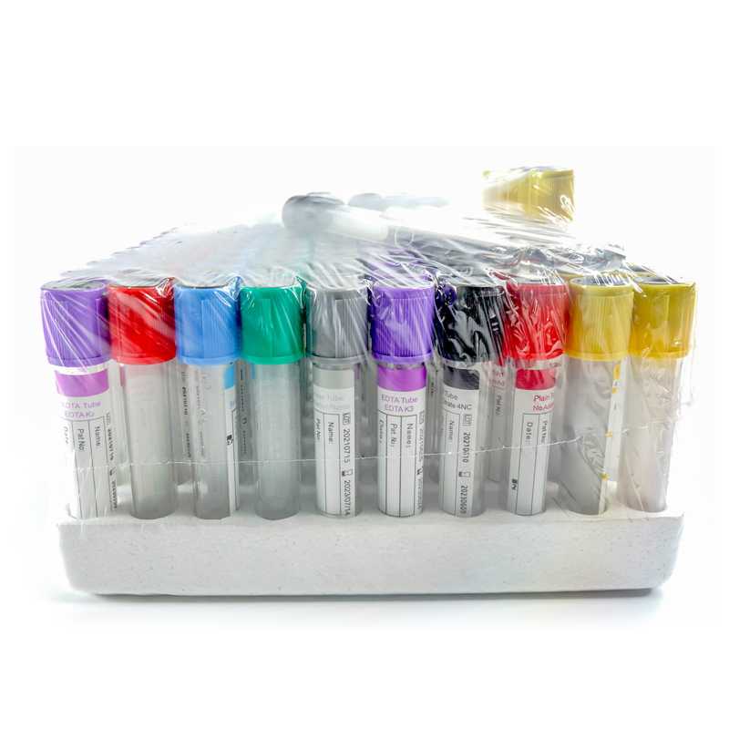 Disposable Medical Vacuum Blood Collection Tube